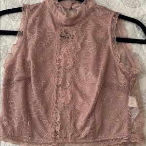 Forever 21 lacey tank top